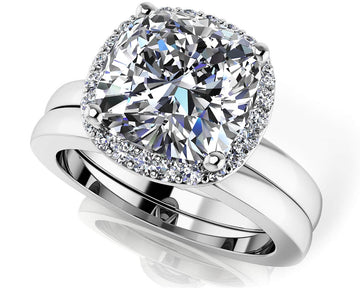 New Love Wedding Set Lab-Grown Diamond with 1.13 ct. (1.00 ct. center diamond)