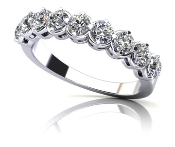 Diamond Splendor Anniversary Ring Lab-Grown Diamond with 1.75 ct.(finished) 4mm