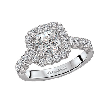Orbelle Halo Semi-Mount Lab Grown Diamond Ring
