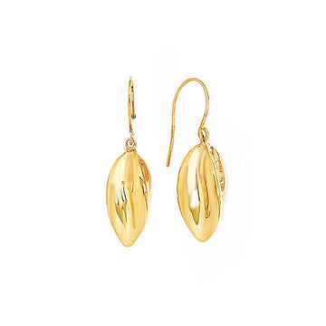 Chic 14K Yellow Gold Hoop Earrings for Women | Aurenza Classics