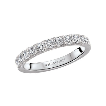 Orbelle 14K White Gold Diamond Wedding Band - Round Cut 1/2 Carat