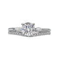 Orbelle 3-Stone Lab Grown Diamond Semi-Mount Engagement Ring