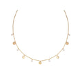 Italian 14kt Yellow Gold Freshwater Pearl Necklace - Luxora Essential Collection