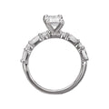 Bandora 14K White Gold Lab Grown Diamond Semi-Mount Engagement Ring