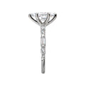 Orbelle White Gold Marquise Cut Lab Grown Diamond Semi-Mount Engagement Ring