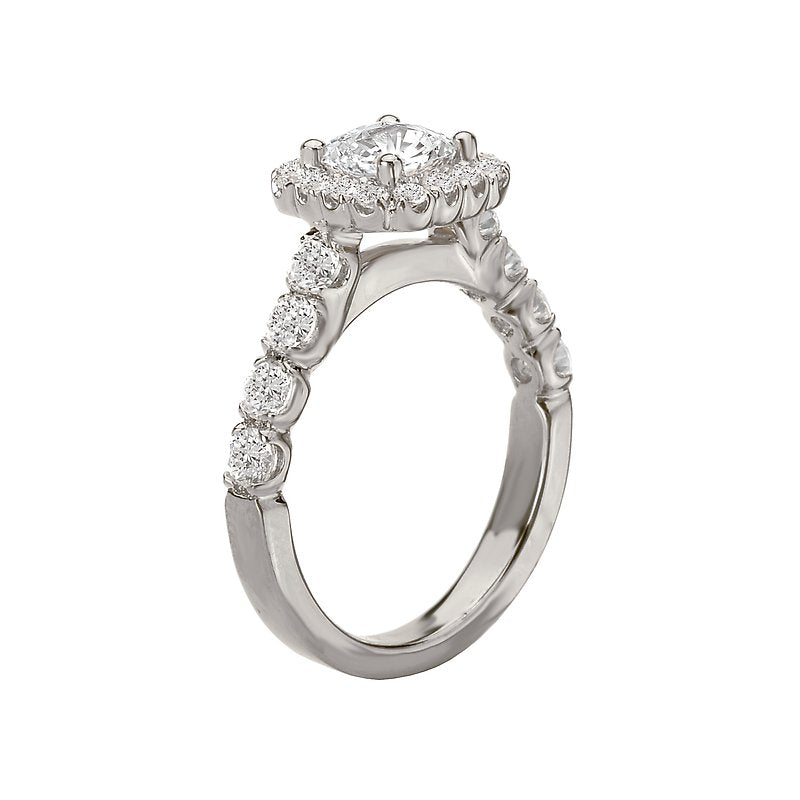 Orbelle Halo Semi-Mount Lab Grown Diamond Ring