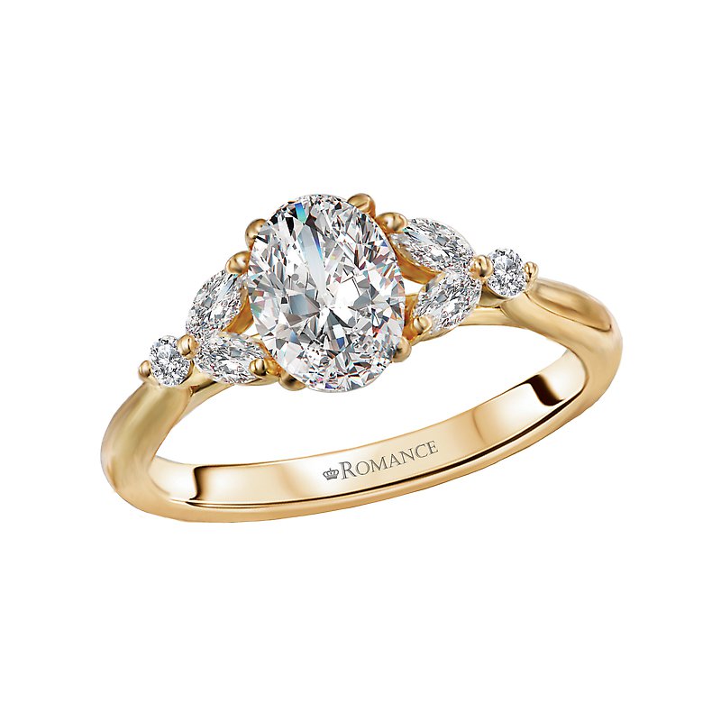 Orbelle Bandora Semi-Mount Engagement Ring with Lab Grown Diamond