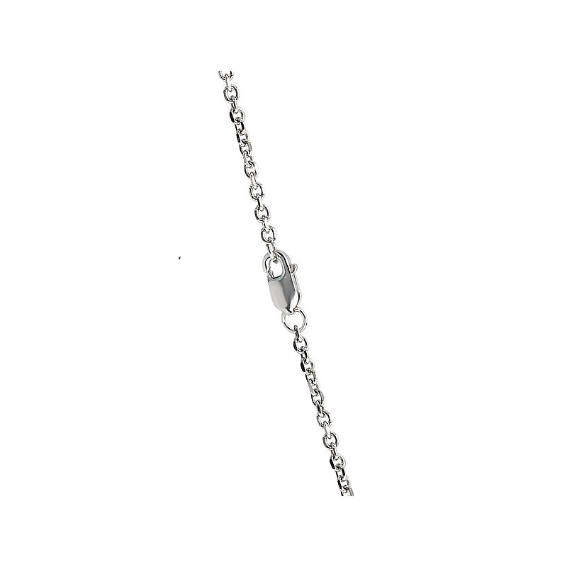 Luxora Ladies Diamond Necklace - 14kt White Gold Adjustable Lariat Style