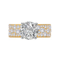 Orbelle Bandora 14K Yellow Gold Lab Grown Diamond Engagement Ring