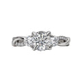 Orbelle Lab Grown Diamond Bandora Semi-Mount Diamond Ring