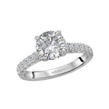 Bandora 14K White Gold Diamond Wedding Ring - Orbelle Collection