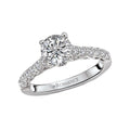 Bandora Orbelle Lab Grown Diamond Semi-Mount Engagement Ring in 14K White Gold