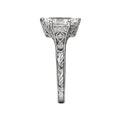 Orbelle Marquise Lab Grown Diamond Cathedral Engagement Ring