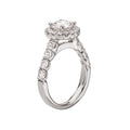 Orbelle Halo Semi-Mount Diamond Ring with Lab Grown Diamonds