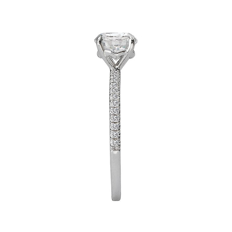 Orbelle Lab Grown Diamond Peg Head Semi-Mount Diamond Ring