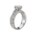 Orbelle Lab Grown Diamond Split Shank Semi-Mount Diamond Ring