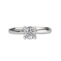 Orbelle Solitaire Semi-Mount Lab Grown Diamond Ring in 14K White Gold