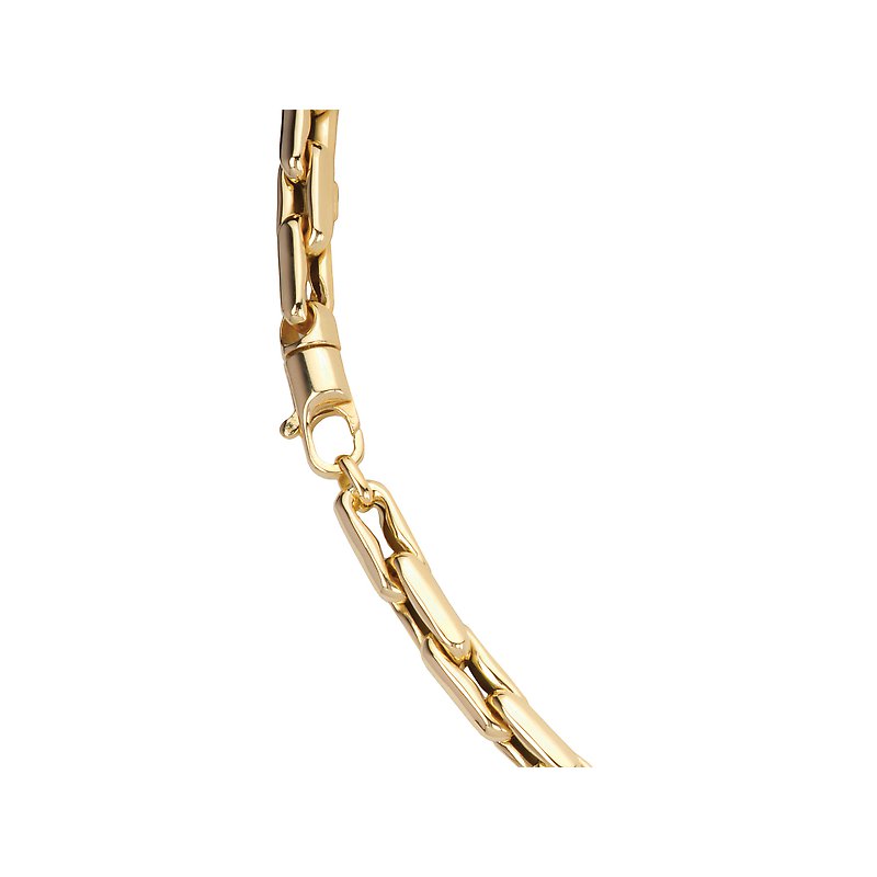 Chic 14K Yellow Gold French Cable Necklace - Luxora Collection