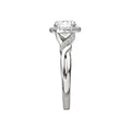 Orbelle Halo Lab Grown Diamond Semi-Mount Engagement Ring in 14K White Gold