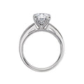Orbelle Lab Grown Diamond Engagement Ring | Bandora 14K White Gold Oval Semi-Mount