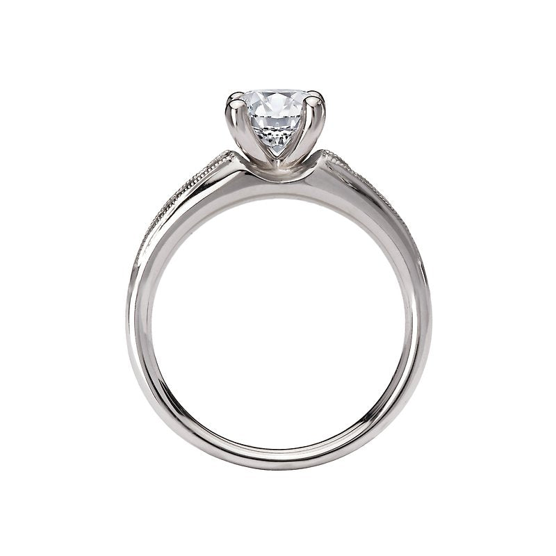 Orbelle 14K White Gold Diamond Engagement Ring