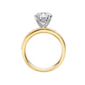 Orbelle Bandora 14K Yellow Gold Lab Grown Diamond Engagement Ring