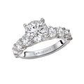 Bandora Orbelle 14K White Gold Semi-Mount Lab Grown Diamond Ring