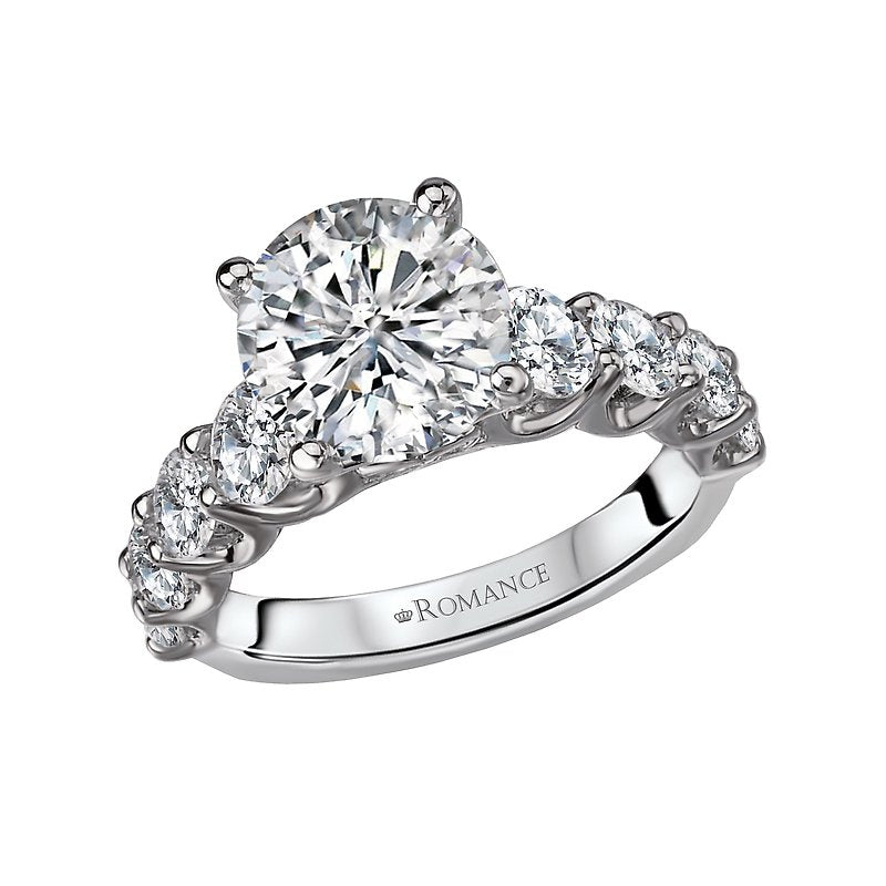 Orbelle Bandora Semi-Mount Lab Grown Diamond Ring in 14K White Gold