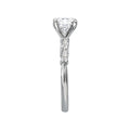 Bandora 14K White Gold Semi-Mount Diamond Ring for Orbelle - Lab Grown Diamond