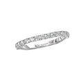 Orbelle Matching Wedding Band in 18K White Gold with 3/8 Carat Total Weight White Diamond