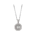 Luxora Ladies Diamond Pendant in 18k White Gold