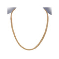 Luxora 14K Yellow Gold Rope Cuff Necklace - Italian Fashion Jewelry