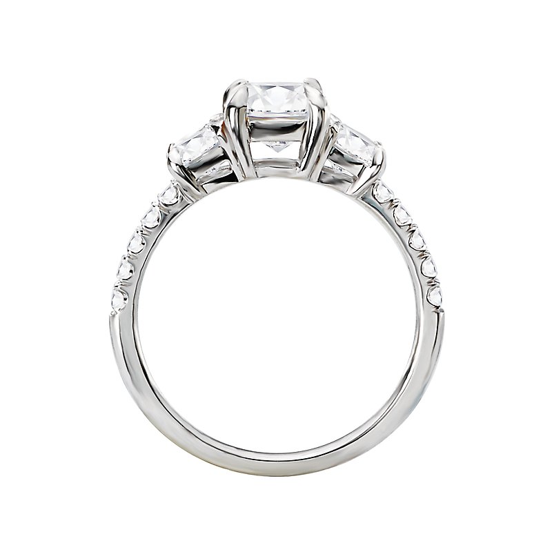 Bandora 14K White Gold Diamond Semi-Mount Ring