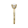 Orbelle 3-Stone Yellow Gold Lab Grown Diamond Engagement Ring