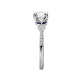 Orbelle Lab Grown Diamond Sapphire and Diamond Semi-Mount Ring