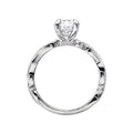 Orbelle White Gold Lab Grown Diamond Semi-Mount Engagement Ring