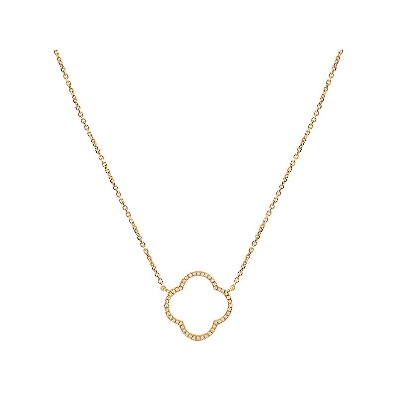 Luxora Ladies Fashion Diamond Necklace | Adjustable Lariat Style in 14K Yellow Gold