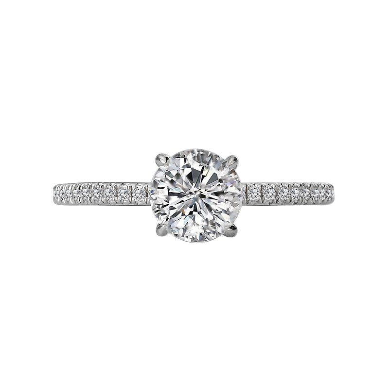 Orbelle Lab Grown Diamond Peg Head Semi-Mount Diamond Ring