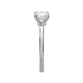 Orbelle White Gold Solitaire Semi-Mount Engagement Ring with Lab Grown Diamond