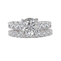 Orbelle Bandora Semi-Mount Lab Grown Diamond Ring in 14K White Gold