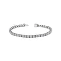 Luxora 14K White Gold Diamond Tennis Bracelet - 4 Carat Total Weight