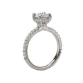 Bandora Orbelle White Gold Lab Grown Diamond Semi-Mount Engagement Ring