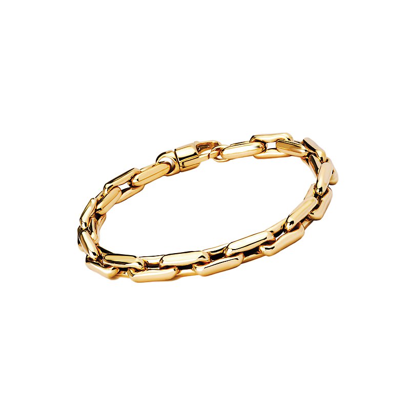 Chic 14K Yellow Gold French Cable Bracelet - Luxora Collection