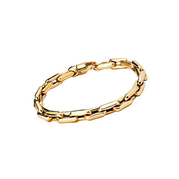 Chic 14K Yellow Gold French Cable Bracelet - Luxora Collection