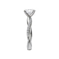Orbelle White Gold Oval Cut Lab Grown Diamond Semi-Mount Engagement Ring