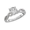 Orbelle 18K White Gold Diamond Semi-Mount Engagement Ring