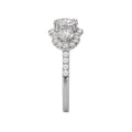 Orbelle 3 Stone Semi-Mount Lab Grown Diamond Engagement Ring