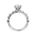 Bandora Orbelle Lab Grown Diamond Semi-Mount Ring in 14K White Gold