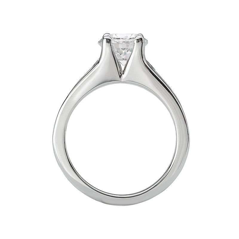 Orbelle Bandora Semi-Mount Diamond Ring | 18K White Gold