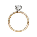 Orbelle Yellow Gold Lab Grown Diamond Semi Mount Engagement Ring
